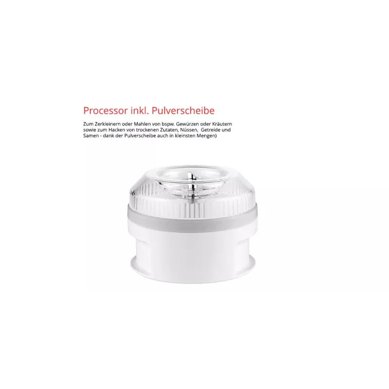Smulkintuvas Magic Wand Processor ESGE Unold