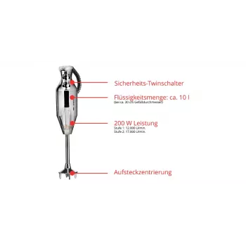 Panardintuvas ESGE M 200 Chrome