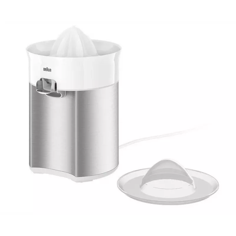 Braun CJ5050 WH elektrinė citrusų spauda 60 W Metalinė, Balta