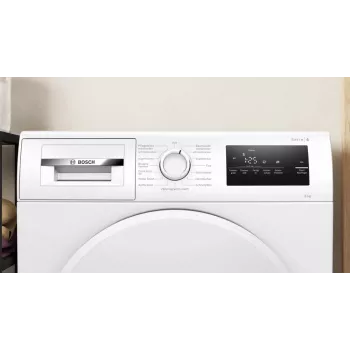 Bosch Serie 4 WTH83VV4 džiovintuvas su šilumos siurbliu, 8 kg, baltas
