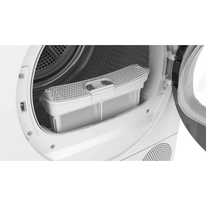 Bosch Serie 4 WTH83VV4 džiovintuvas su šilumos siurbliu, 8 kg, baltas