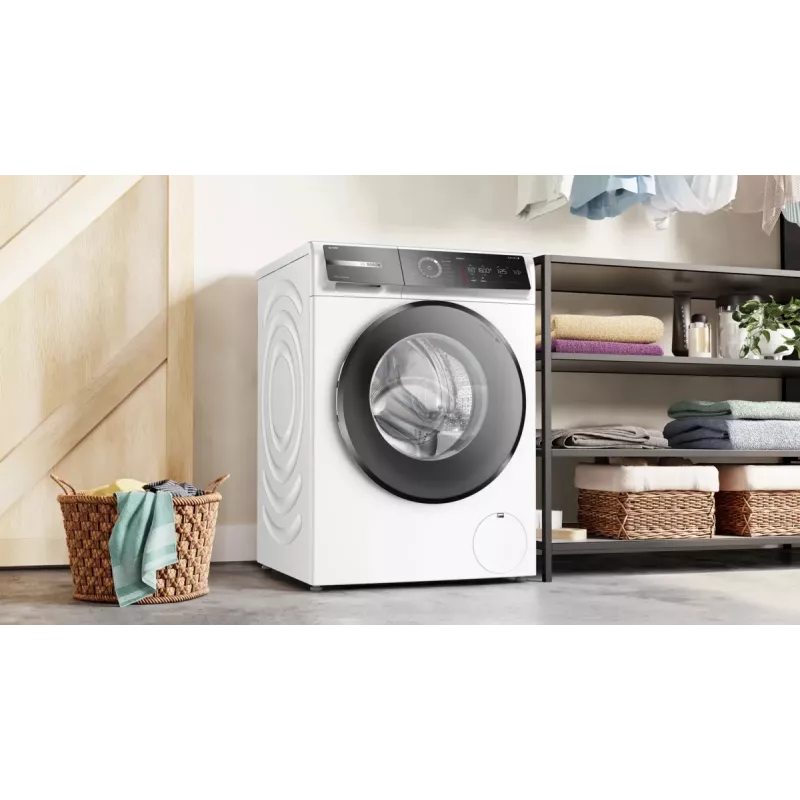 Bosch WGB256A41 skalbimo mašina, priekinis pakrovimas, 10 kg, 1600 aps./min., balta
