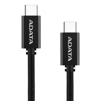 USB-C į USB-C laidas ADATA CACC-200PN-BK, USB 2.0, 2 m, juodas