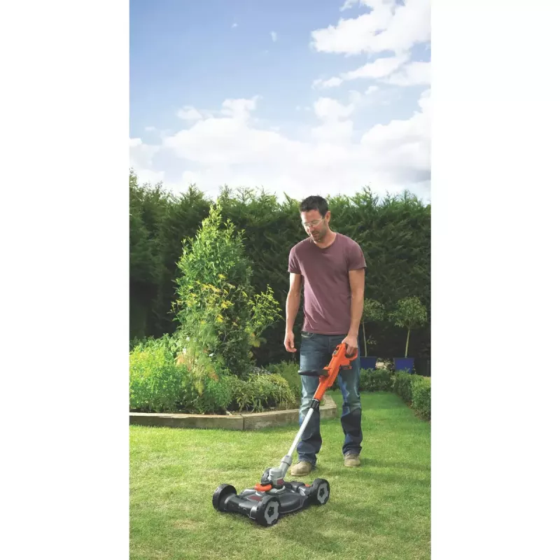 Akumuliatorinis žoliapjovės pjūklas Black & Decker STC1820CM-QW