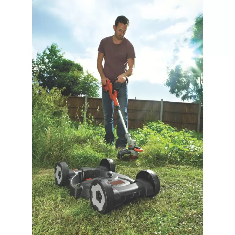 Akumuliatorinis žoliapjovės pjūklas Black & Decker STC1820CM-QW