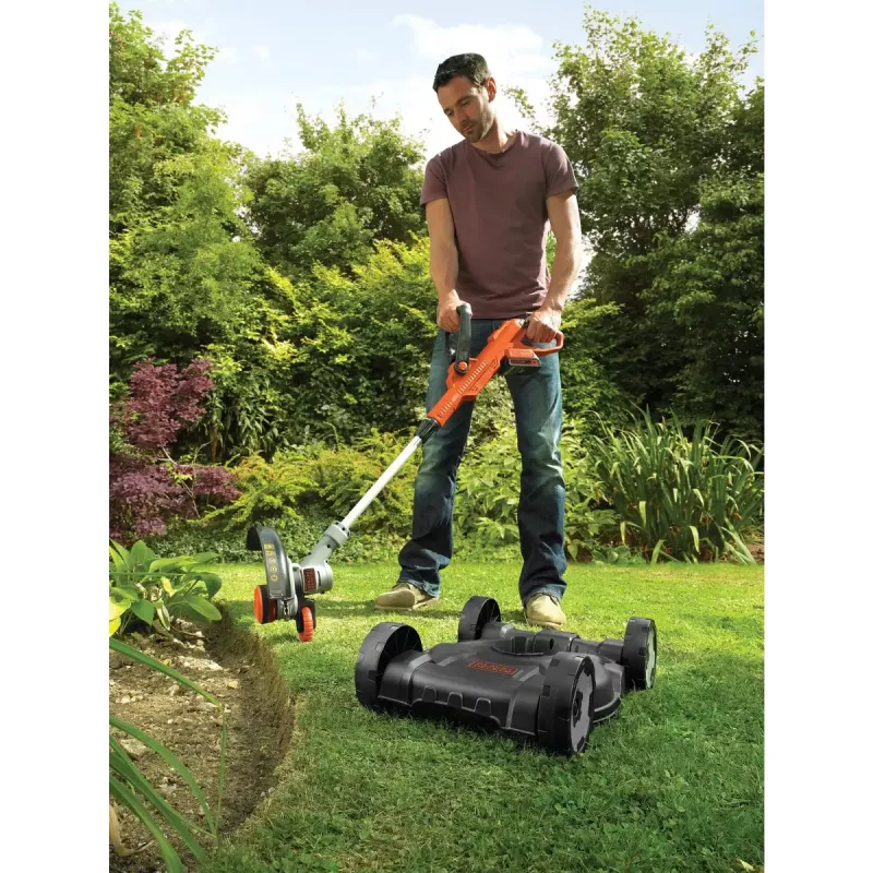 Akumuliatorinis žoliapjovės pjūklas Black & Decker STC1820CM-QW