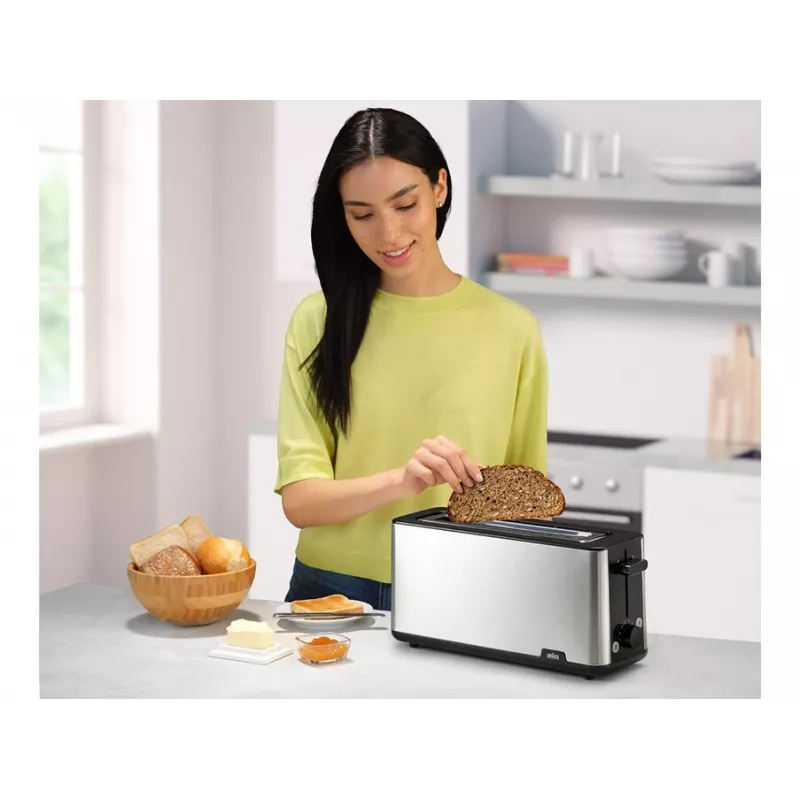 Braun HT 1610 8 1030 W Juodas, Nerūdijantis plienas