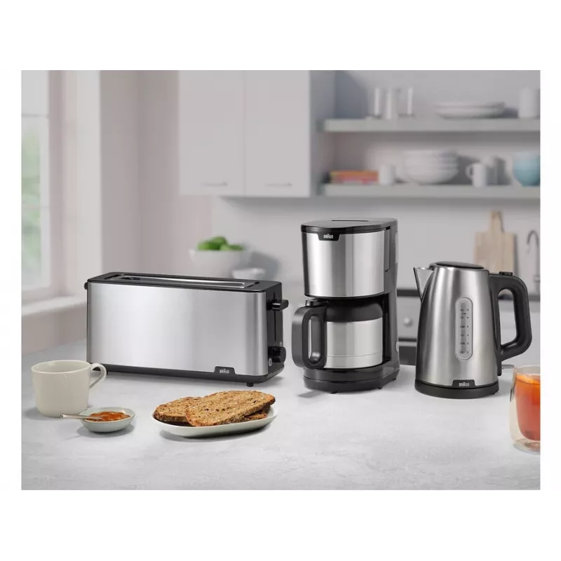 Braun HT 1610 8 1030 W Juodas, Nerūdijantis plienas