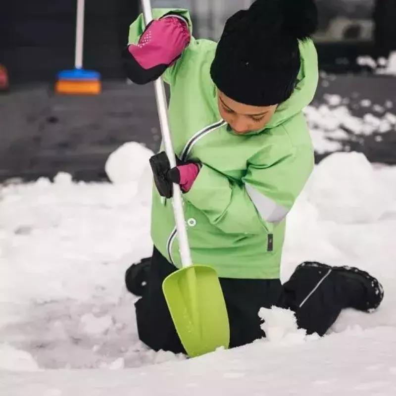 Vaikiškas kastuvėlis Fiskars MyFirst aliuminis-plastikas, žalias