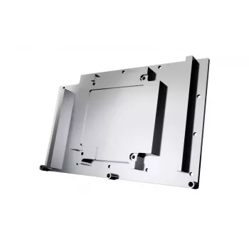 Alphacool 10248 Aliuminio chromuoto vario galinė plokštė 124 mm