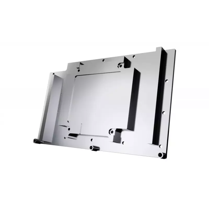 Alphacool 10248 Aliuminio chromuoto vario galinė plokštė 124 mm
