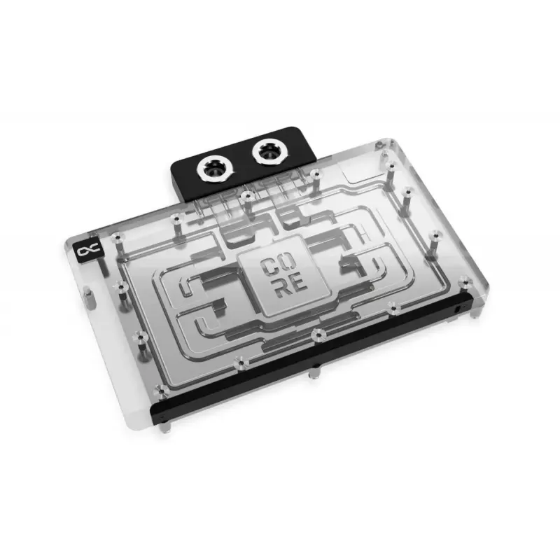 Alphacool 10248 Aliuminio chromuoto vario galinė plokštė 124 mm