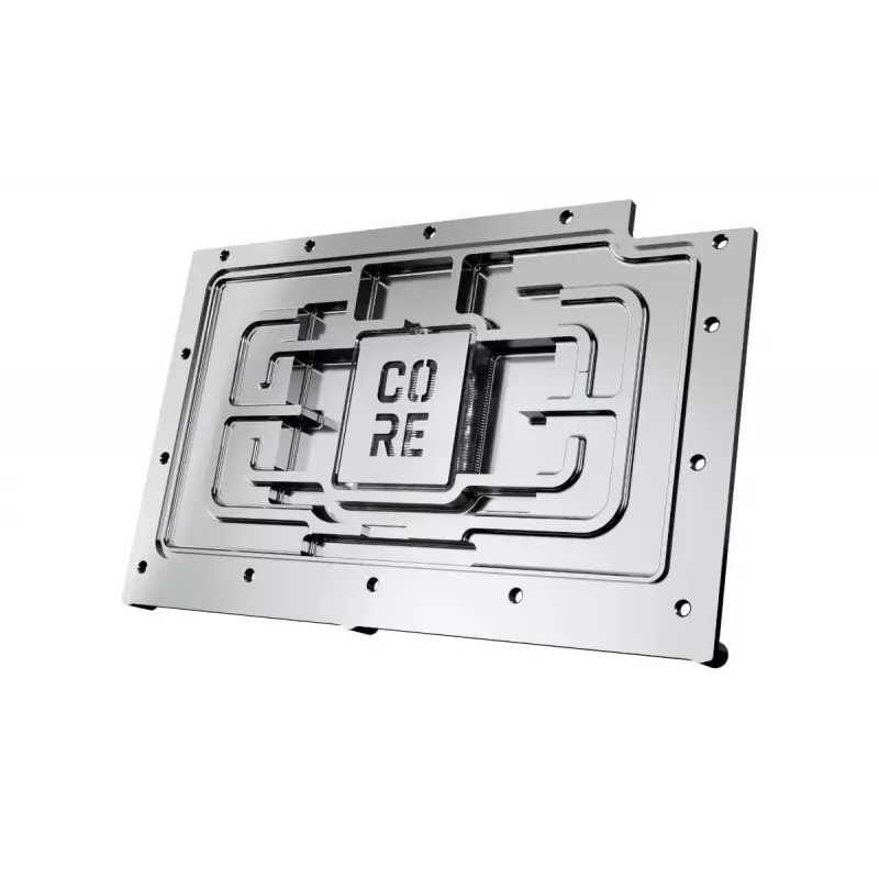 Alphacool 10248 Aliuminio chromuoto vario galinė plokštė 124 mm