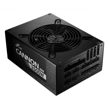 FSP CANNON PRO 2500W Maitinimo blokas ATX ATX3.1 Juodas, 2500 W, 200-240 V, 50/60 Hz, 15-12 A, Aktyvus, 125 W