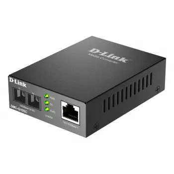 Medijos keitiklis D-Link DMC-G10SC/E 100/1000BaseT į 1000BaseLX SC šviesolaidį