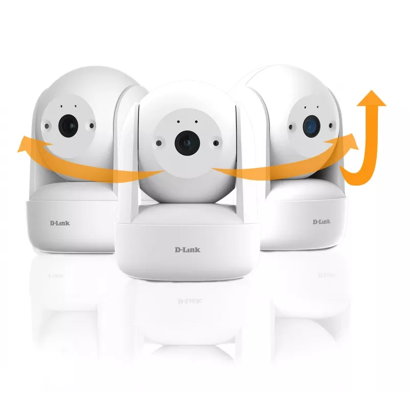 D-Link DCS-6501LH/EC1 2K Pan & Tilt belaidė Wi-Fi kamera
