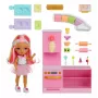 Rainbow High Mažoji Desertinė su Kandy Playset, Mados lėlė, Mergaitėms, 4 m., 140 mm, Įvairiaspalvė