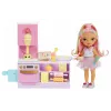 Rainbow High Mažoji Desertinė su Kandy Playset, Mados lėlė, Mergaitėms, 4 m., 140 mm, Įvairiaspalvė