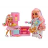 Rainbow High Mažoji Desertinė su Kandy Playset, Mados lėlė, Mergaitėms, 4 m., 140 mm, Įvairiaspalvė