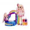 Rainbow High Little Pool Day with Blush 522249-EUC žaidimo rinkinys su figūrėle, vaikams nuo 6 metų