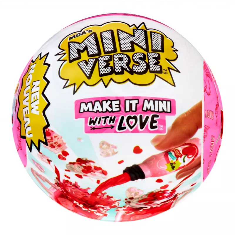 Miniverse Make It Mini Love in PDQ, 8 m., Įvairiaspalvis, Plastikas