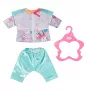 Drabužių komplektas lėlei Zapf Creation BABY born Casual Outfit Aqua 3 m.