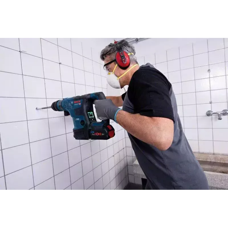 Bosch GBH 18V-34 CF PROFESSIONAL akumuliatorinis sūkio plaktukas SDS Plus 500 aps./min.