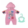 BABY born Kindergarten Romper+Badges – kombinezonas lėlei su ženkliukais, 2 metai, 55 g