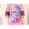 BABY born Kindergarten Romper+Badges – kombinezonas lėlei su ženkliukais, 2 metai, 55 g