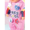 BABY born Kindergarten Romper+Badges – kombinezonas lėlei su ženkliukais, 2 metai, 55 g