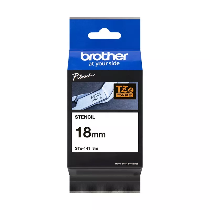 Juostelė etikečių spausdinimui Brother ST-141 (18 mm x 3 m)