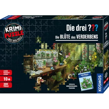 Kosmos 684877 kriminalinė dėlionė Die drei ??? - Die Blüte des Verderbens, 300 det., nuo 10 m.