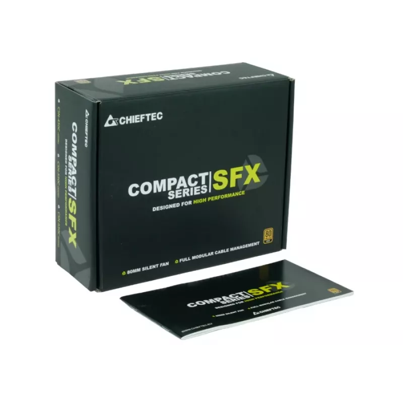 Maitinimo blokas Chieftec CSN-650C 650 W 20+4 pin ATX SFX juodas