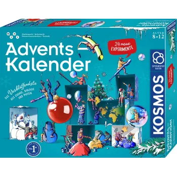 Kosmos Die schönsten Experimente zur Weihnachtszeit eksperimentų advento kalendorius, 8+