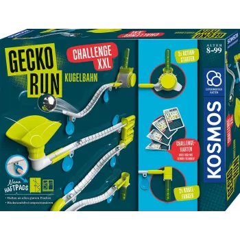 Kosmos Gecko Run Challenge XXL eksperimentų rinkinys, Mechanika, 8 metų, Įvairiaspalvis