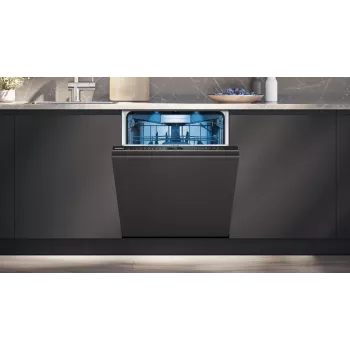 Visiškai įmontuojama indaplovė Siemens iQ700 SN87TX02CE — 14 komplektų, A energija, 42 dB, 60 cm