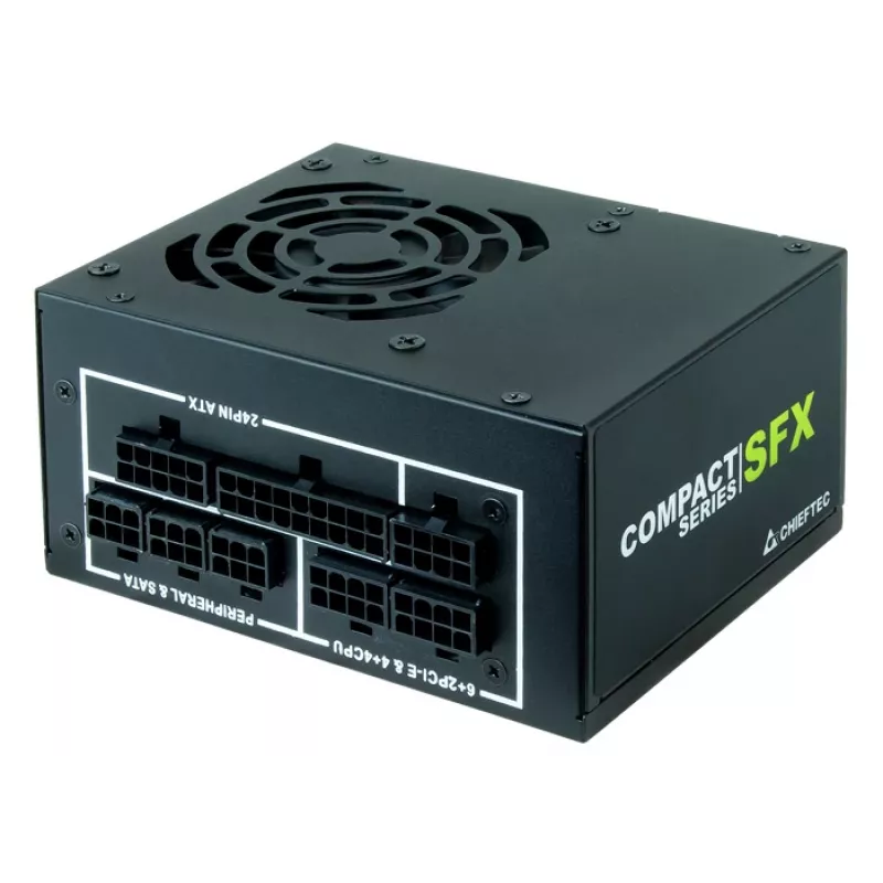 Chieftec CSN-450C maitinimo blokas 450 W 20+4 pin ATX SFX Juoda