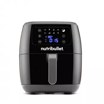 Karšto oro gruzdintuvė NUTRIBULLET XXL Digital Air Fryer 7 L 1800 W juoda, 8 programos, jutiklinis valdymas
