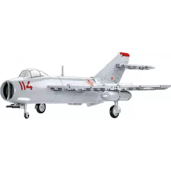 Konstruktorius Cobi MiG-17 NATO kodas Fresco modelis 5823 – plytelių rinkinys iš Cobi