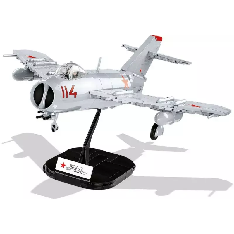 Konstruktorius Cobi MiG-17 NATO kodas Fresco modelis 5823 – plytelių rinkinys iš Cobi