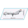 Konstruktorius Cobi MiG-17 NATO kodas Fresco modelis 5823 – plytelių rinkinys iš Cobi