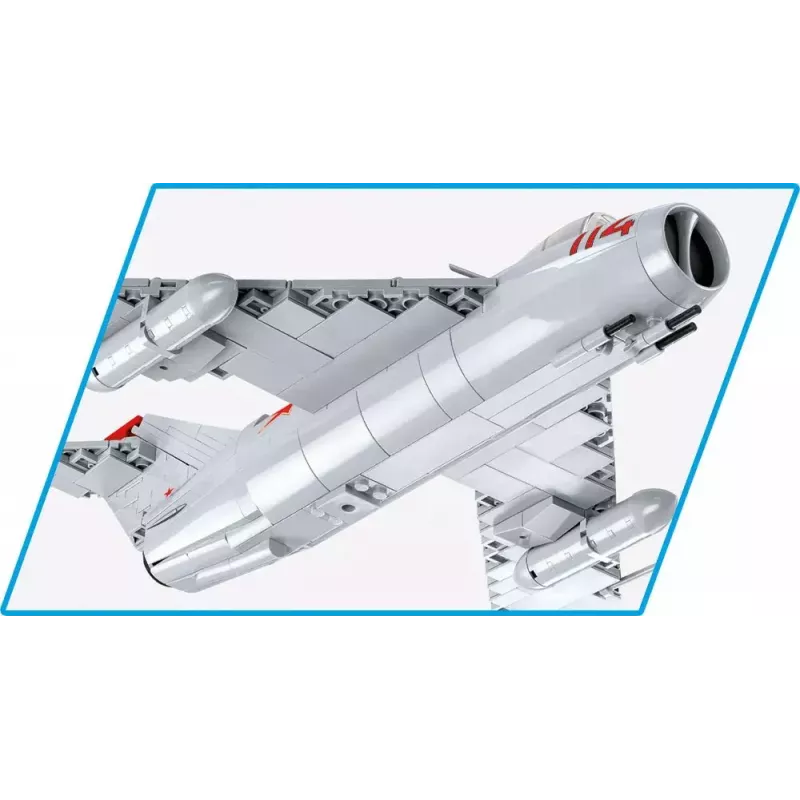 Konstruktorius Cobi MiG-17 NATO kodas Fresco modelis 5823 – plytelių rinkinys iš Cobi