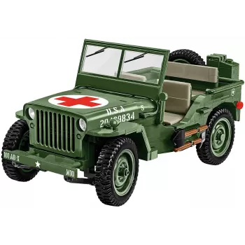 Konstruktorius COBI Willys MB Medical 1131 detalė, nuo 10 metų