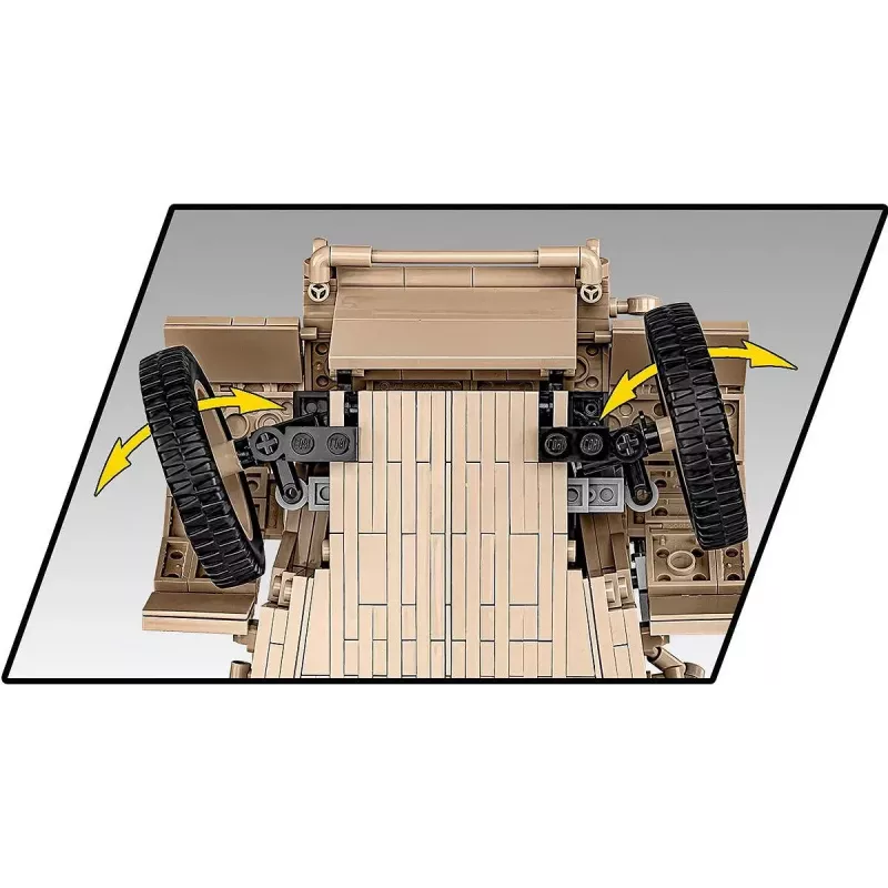 Konstruktorius COBI Kübelwagen Typ 82 1326 dalių Antrasis pasaulinis karas