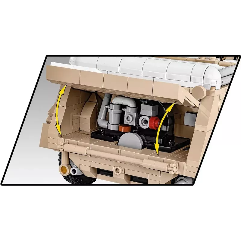 Konstruktorius COBI Kübelwagen Typ 82 1326 dalių Antrasis pasaulinis karas
