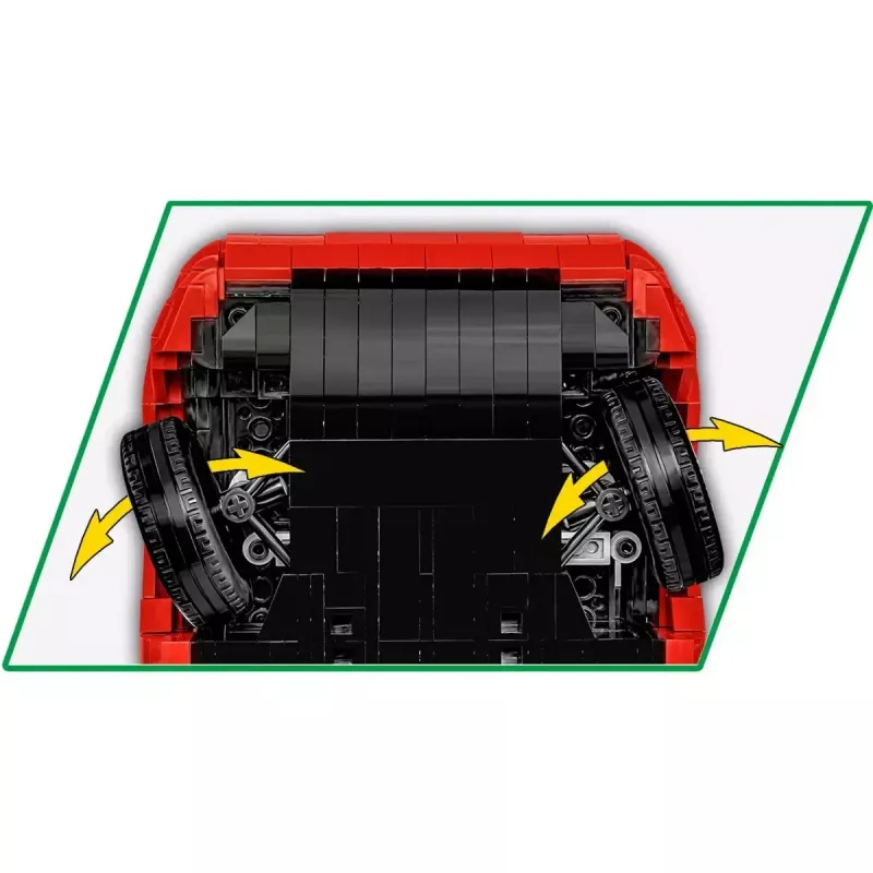 Konstruktorius Cobi Lancia Delta HF Integrale 1:35 mastelio modelis COBI-24357, kolekcinis rinkinys