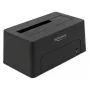 Delock - HDD-Dockingstation Schächte: 1 - SATA 6Gb/s - USB 3,1 (Gen 2) - Schwarz (63958)