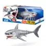 Žaislinis robotas ryklys Zuru Robo Alive Didysis Baltasis Ryklys 71126 – vandeniui atspari interaktyvi baterijomis maitinama figūrėlė