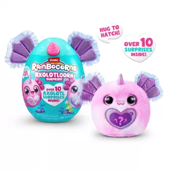 Rainbocorns Axolotlcorn Surprise, minkštas žaislas, gyvūnas, 3 m., įvairiaspalvis