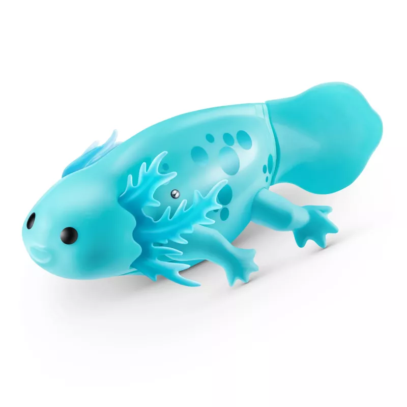 Minkštas žaislas Zuru Pets Alive Swimming Axolotls pliušinis aksolotlis, žaislinės katės dydis, modelis 9556UQ1